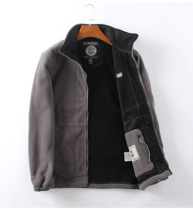 đ„Geeignet fĂŒr MĂ€nner und Frauenđ„ Doppellagige gepolsterte warme Unisex-Jacke