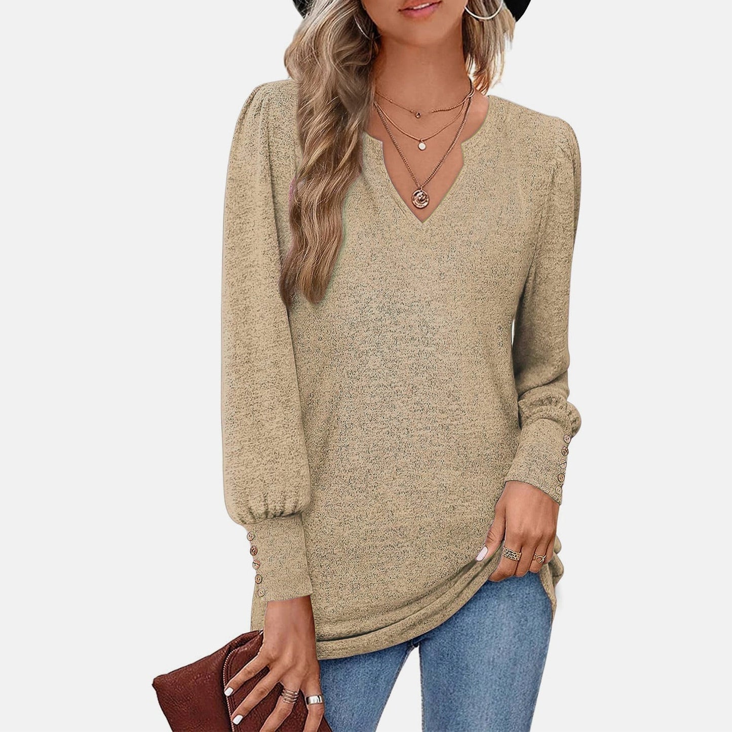 Timeless and elegant winter top