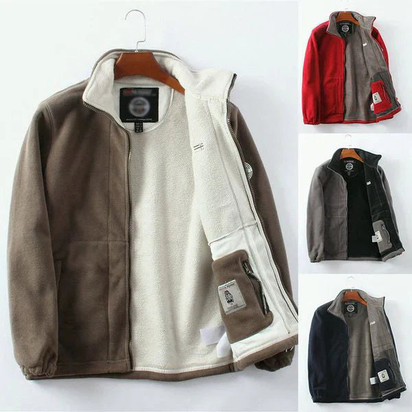 🔥Geeignet für Männer und Frauen🔥 Doppellagige gepolsterte warme Unisex-Jacke