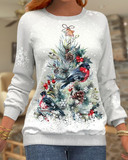JO | Elegant sweater with Christmas motifs