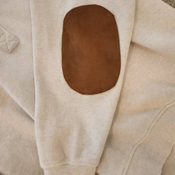 Men's cashmere zipper casual jacket