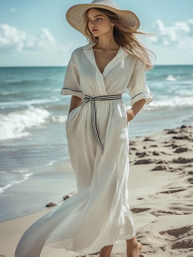 Women's Fresh Coast Stripe Dress