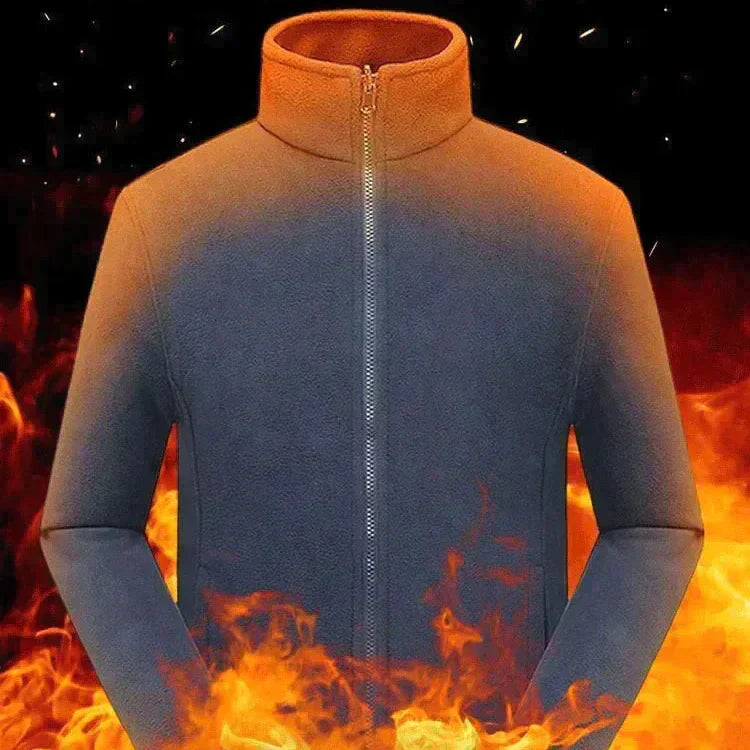 🔥Geeignet für Männer und Frauen🔥 Doppellagige gepolsterte warme Unisex-Jacke
