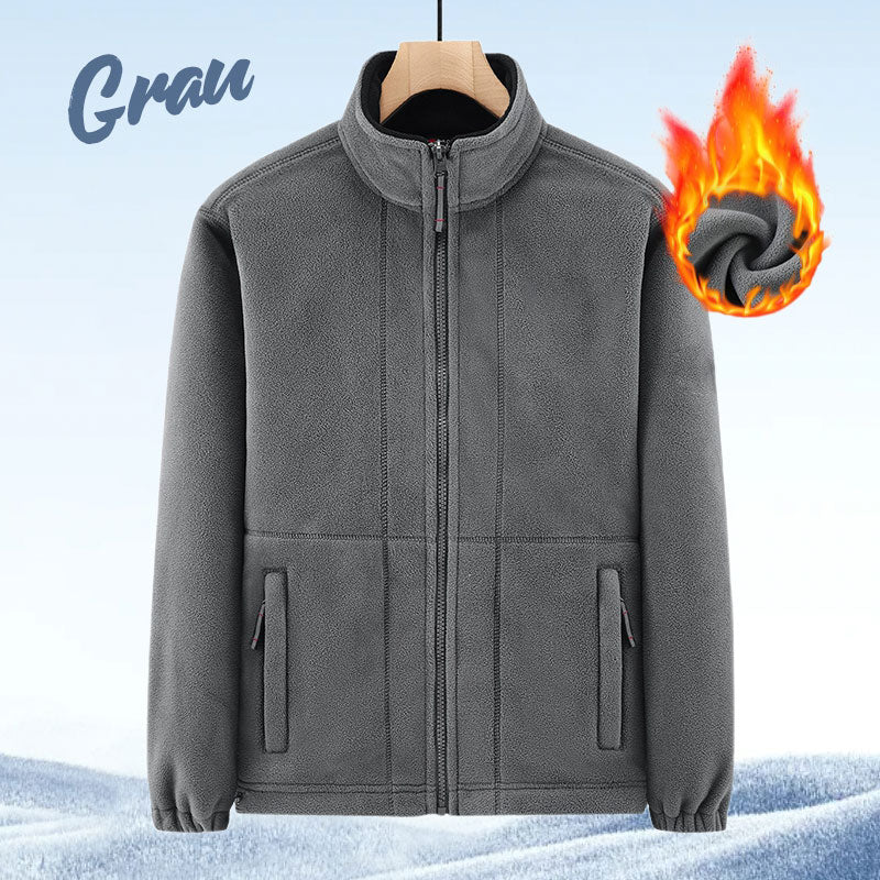 🔥Kostenloser Versand - Herrenjacke mit doppelseitigem Fleece (60% Rabatt)