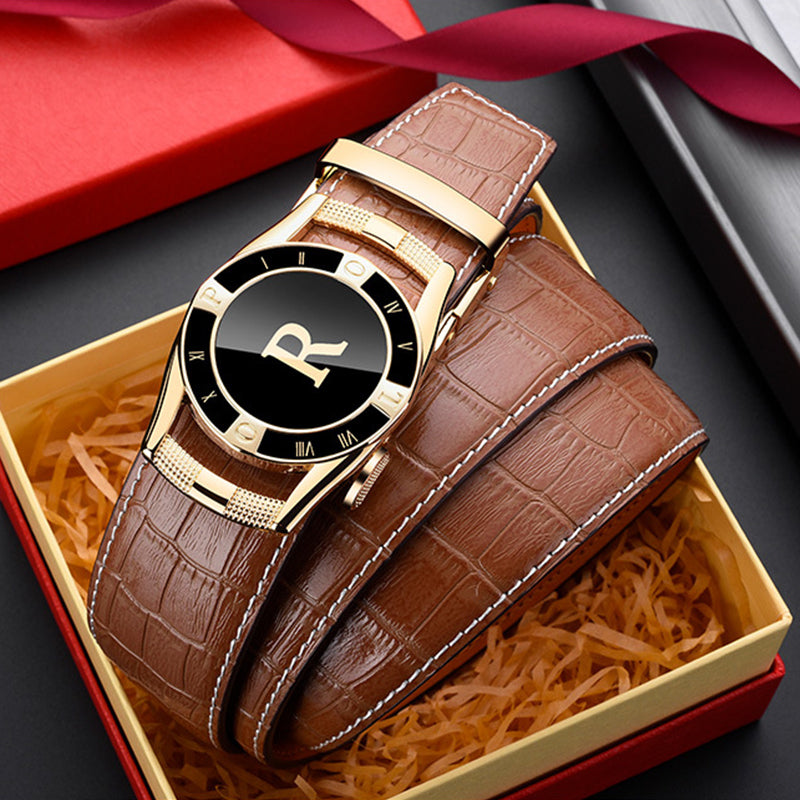 🔥Limited Time 50% OFF🔥Wear-Resistant Automatic Slide Buckle Vintage Belt