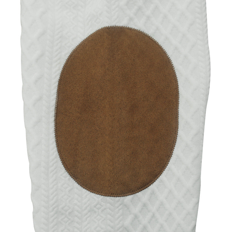 Men's Outdoor Casual Stand Cashmere Button Long Sleeve Sweater