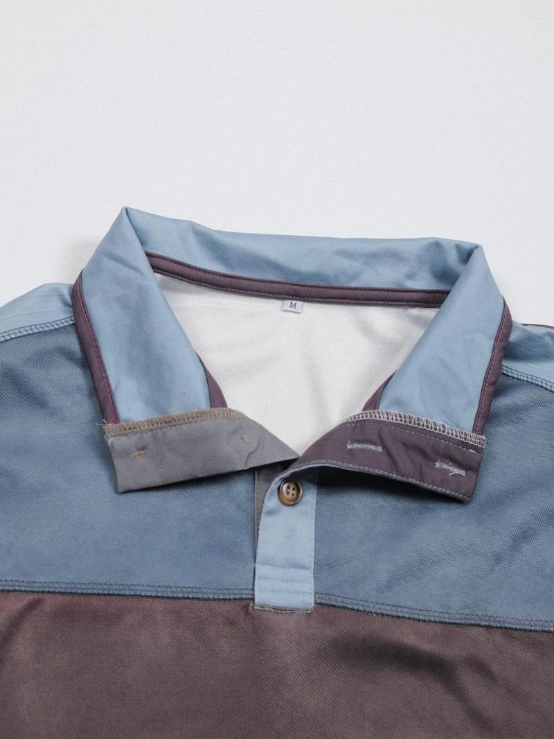 Men's Winter Pullover Hoodie Turn-down Collar Outdoor Long Sleeve Sweatshirt